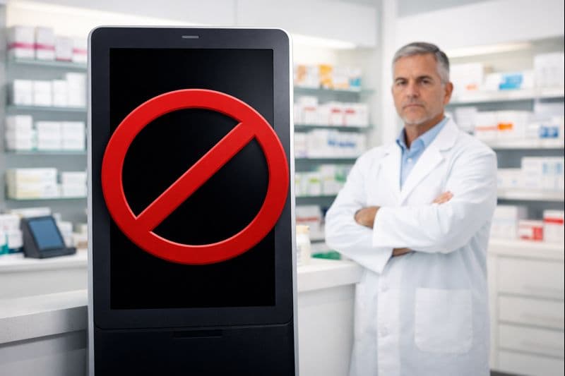 La distribuzione farmaci tramite totem digitale "non è conforme alla legge"